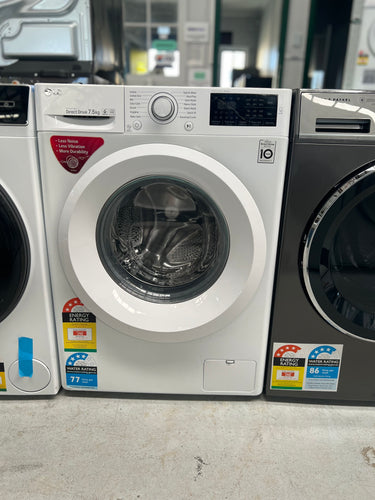 Second hand 7.5kg Front Loader Washing Machine with 6 Motion Direct Drive WD1275TC5W - Second Hand Appliances Geebung